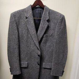 Harris Tweed Coat – Gray